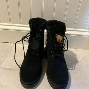 LAUREN Ralph Lauren Carlee Black Boots - 9